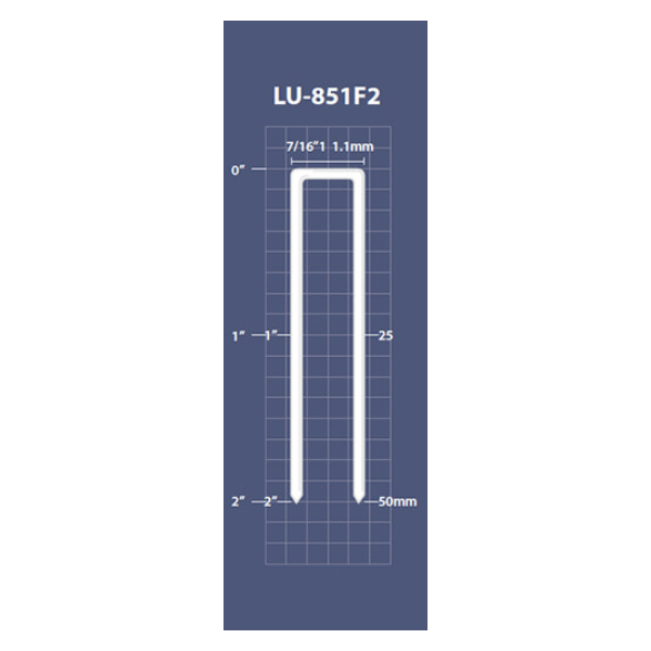 LU-851F2 16 GA Medium Crown Stapler