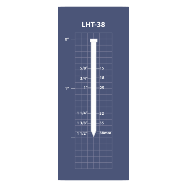 LHT-38 14 GA Concrete Nailer, Light Duty Contcvrete Nailer